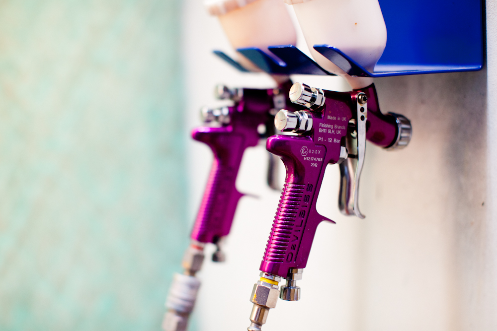 Laquage & application en volume