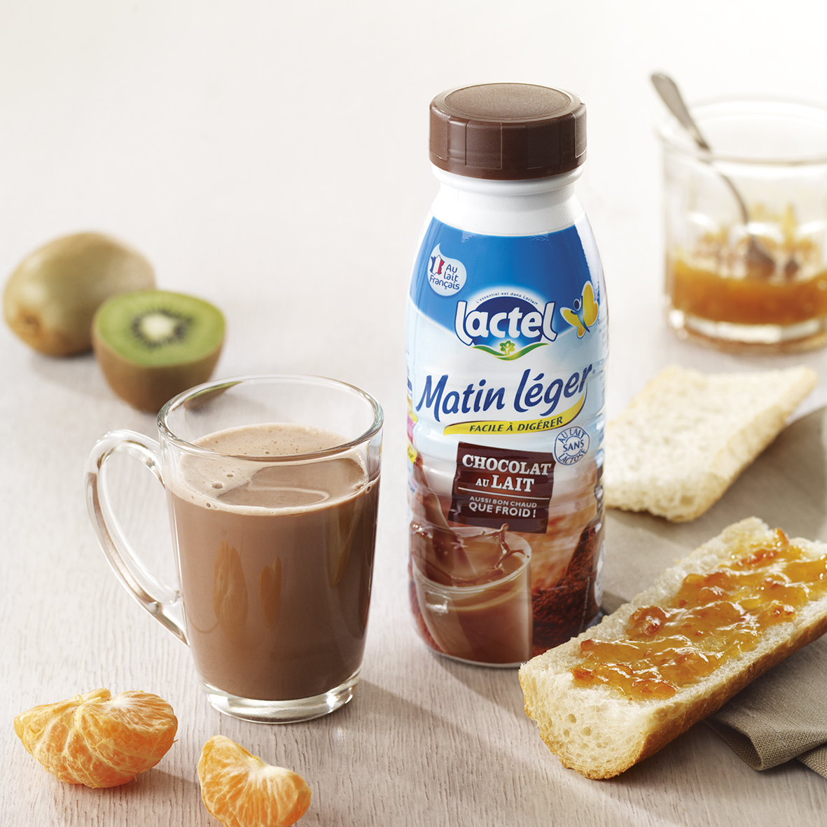 Matin léger - Chocolat au lait